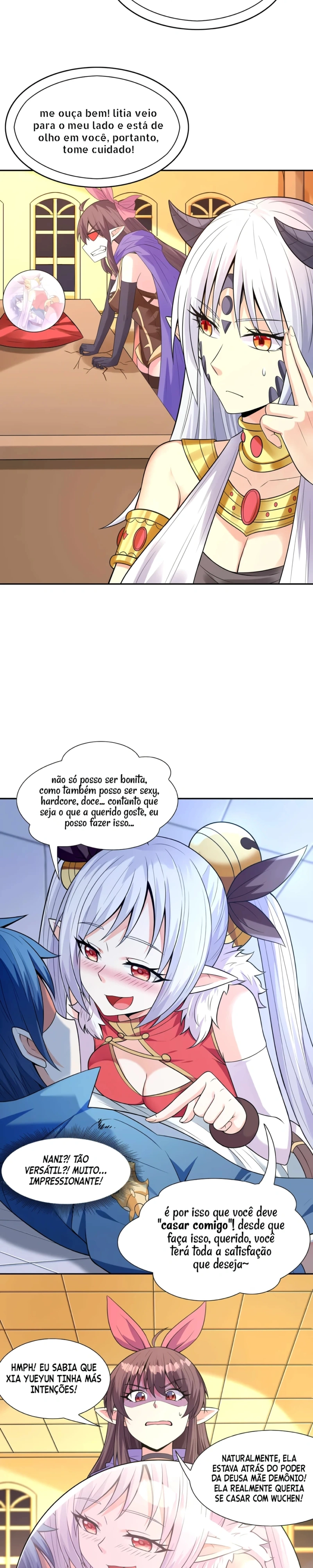 Meu Harem é Composto Inteiramente por Vilãs Demônios Capítulo 11 Página 21