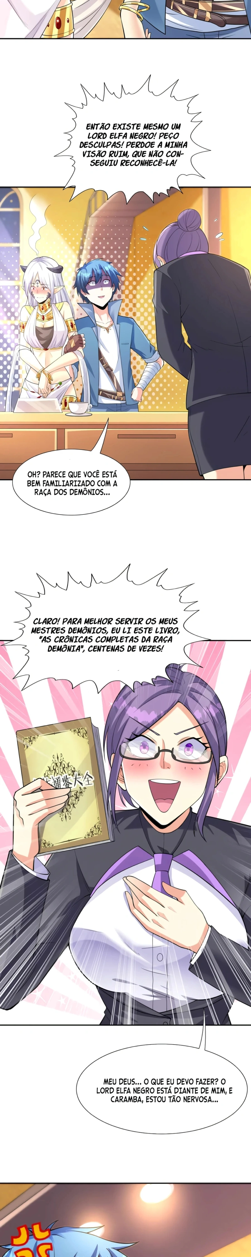 Meu Harem é Composto Inteiramente por Vilãs Demônios Capítulo 11 Página 4