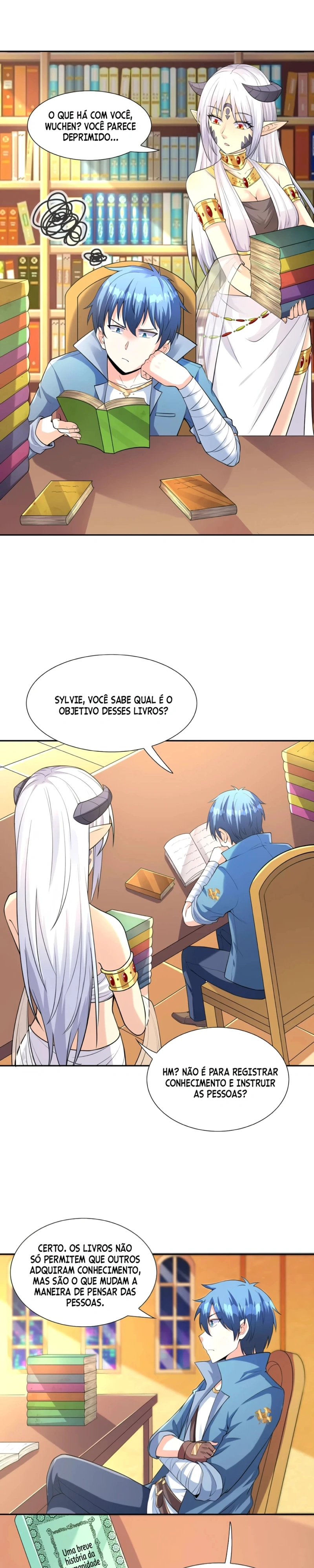 Meu Harem é Composto Inteiramente por Vilãs Demônios Capítulo 11 Página 7