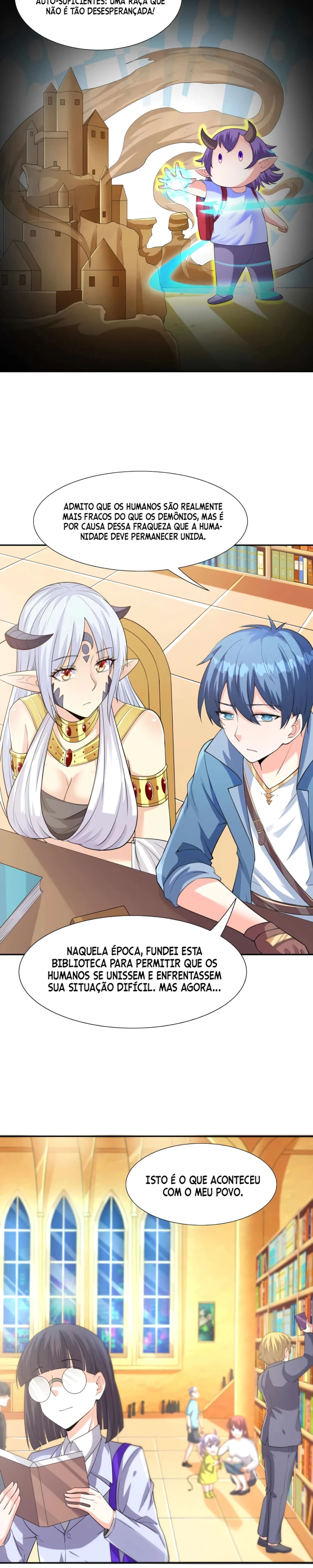 Meu Harem é Composto Inteiramente por Vilãs Demônios Capítulo 11 Página 9