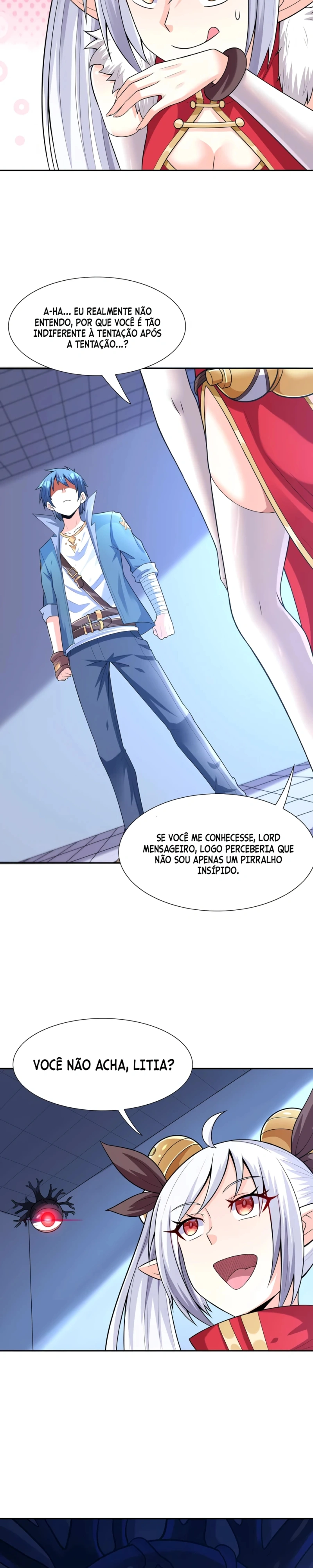Meu Harem é Composto Inteiramente por Vilãs Demônios Capítulo 12 Página 6