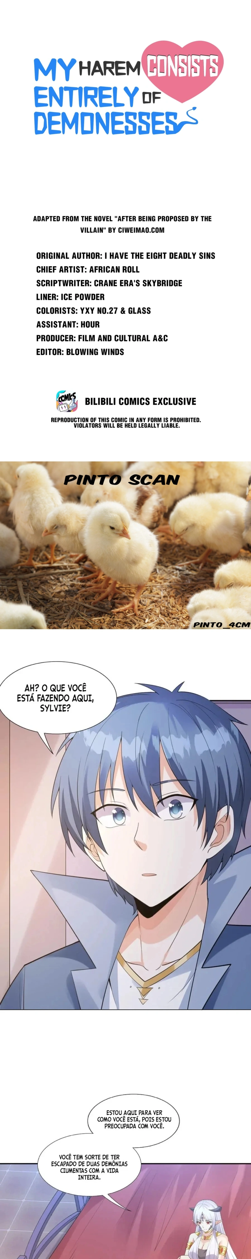 Meu Harem é Composto Inteiramente por Vilãs Demônios Capítulo 13 Página 1