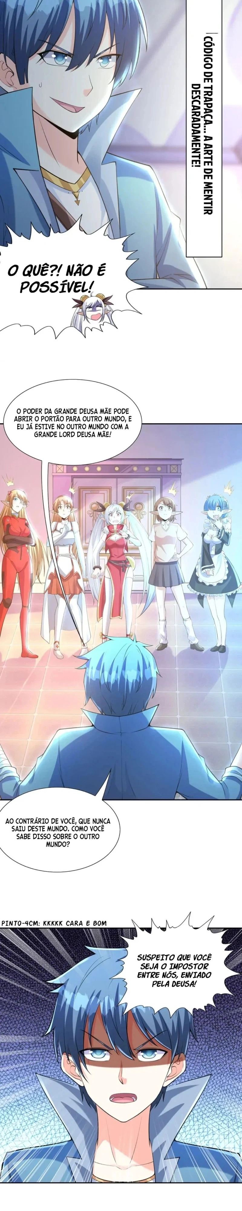 Meu Harem é Composto Inteiramente por Vilãs Demônios Capítulo 13 Página 16