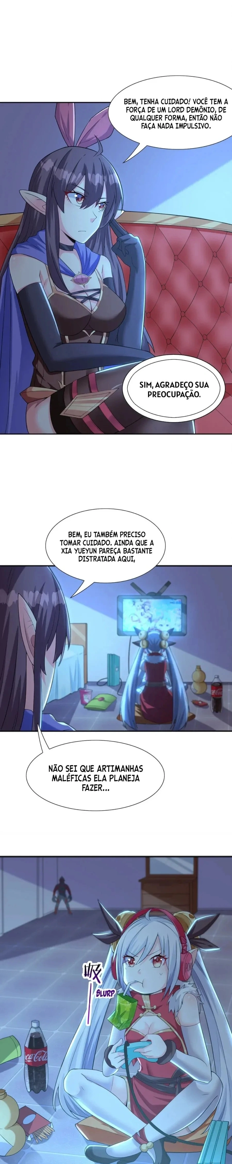 Meu Harem é Composto Inteiramente por Vilãs Demônios Capítulo 13 Página 8