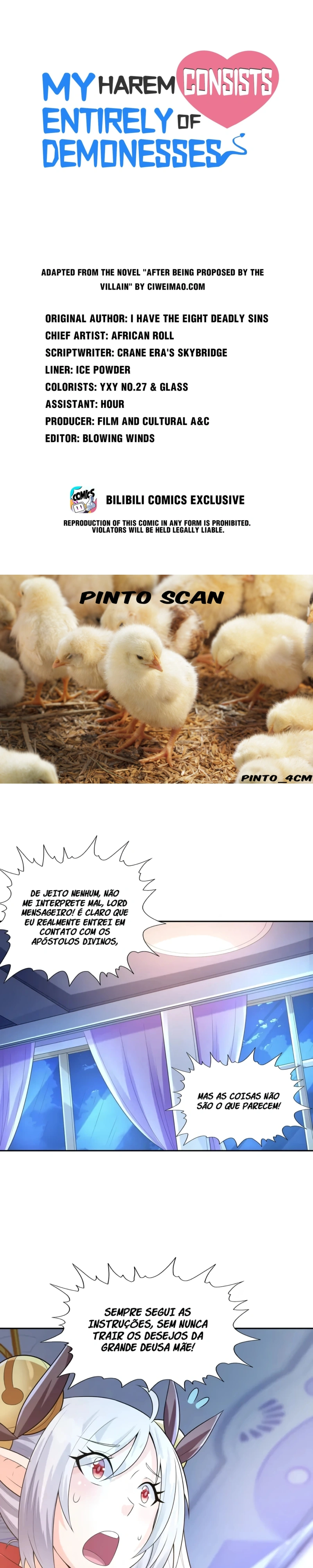 Meu Harem é Composto Inteiramente por Vilãs Demônios Capítulo 14 Página 1