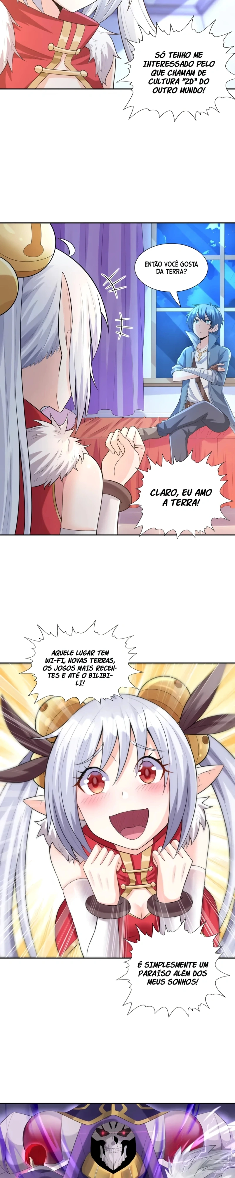 Meu Harem é Composto Inteiramente por Vilãs Demônios Capítulo 14 Página 2