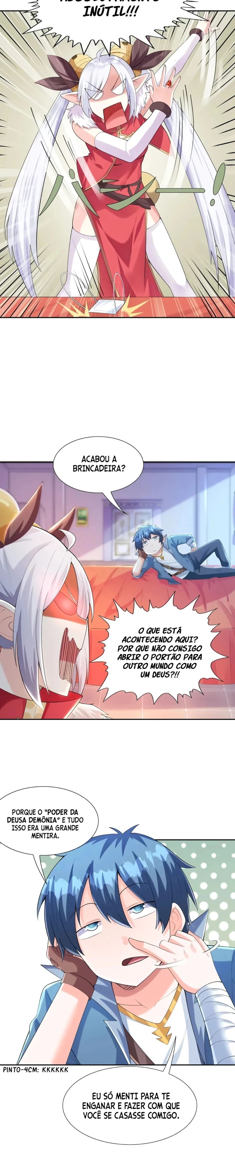 Meu Harem é Composto Inteiramente por Vilãs Demônios Capítulo 14 Página 22