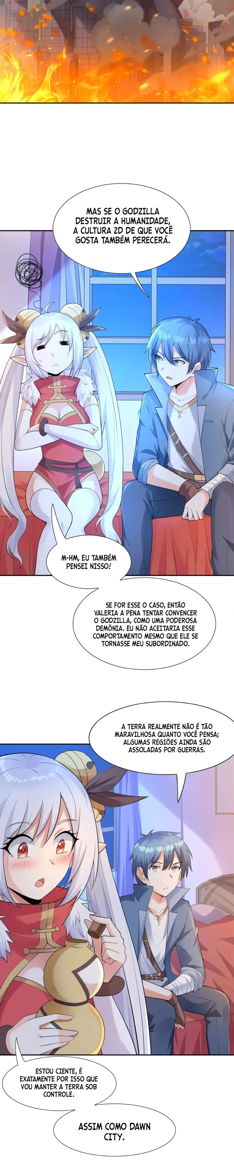 Meu Harem é Composto Inteiramente por Vilãs Demônios Capítulo 14 Página 4