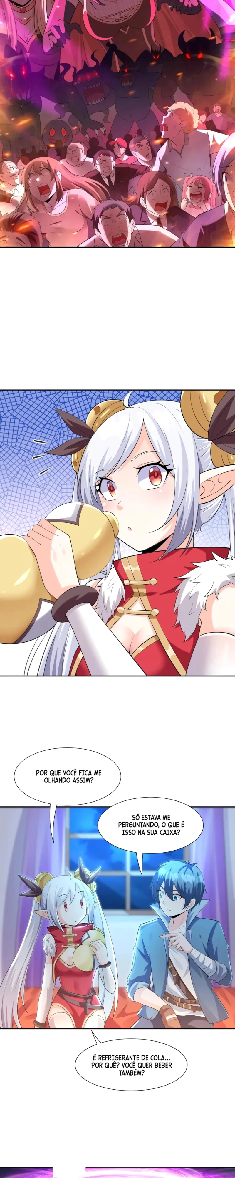 Meu Harem é Composto Inteiramente por Vilãs Demônios Capítulo 14 Página 6