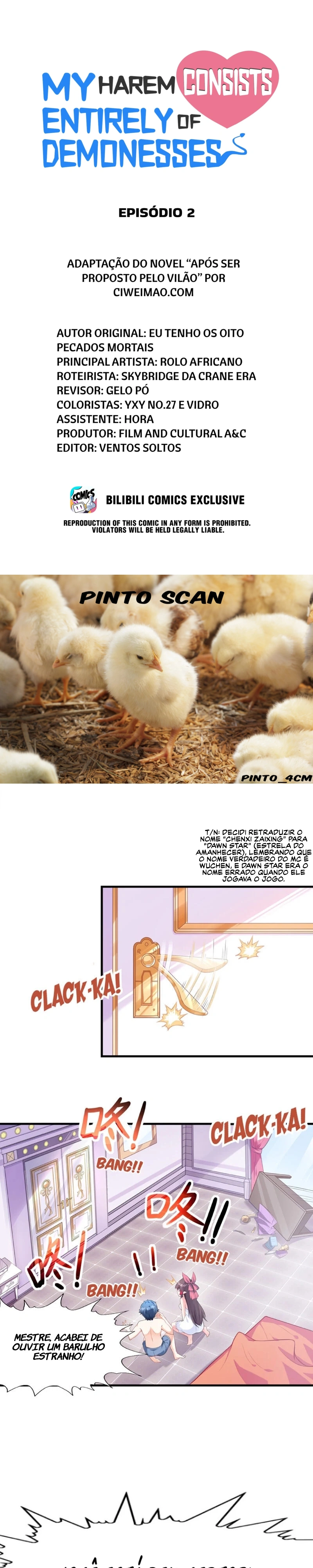 Meu Harem é Composto Inteiramente por Vilãs Demônios Capítulo 2 Página 1