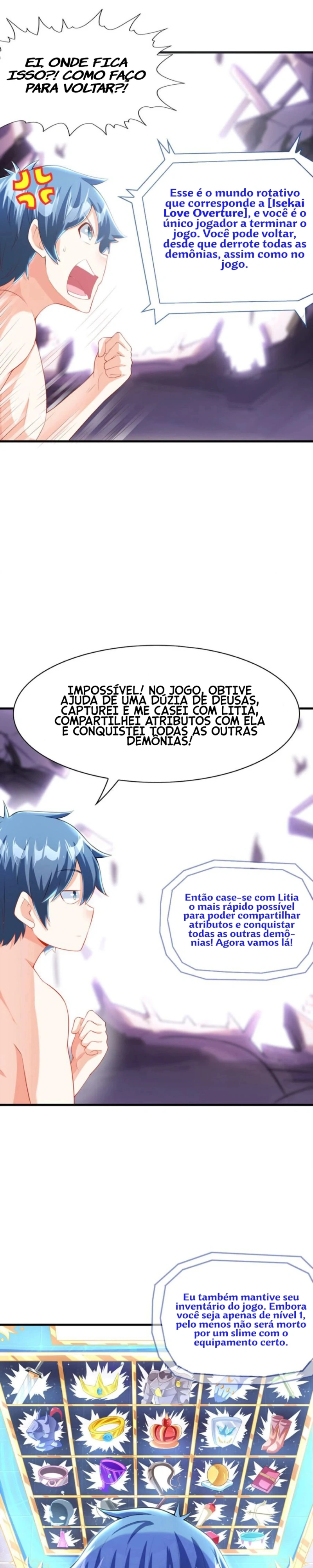 Meu Harem é Composto Inteiramente por Vilãs Demônios Capítulo 2 Página 16