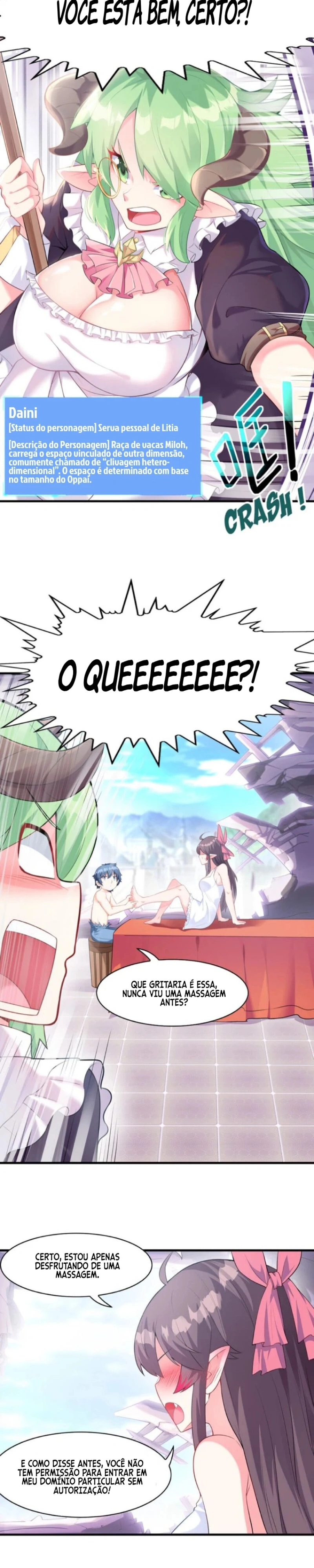 Meu Harem é Composto Inteiramente por Vilãs Demônios Capítulo 2 Página 2