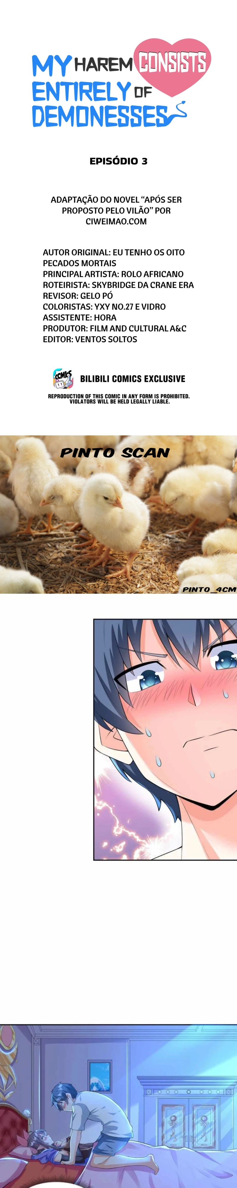 Meu Harem é Composto Inteiramente por Vilãs Demônios Capítulo 3 Página 1