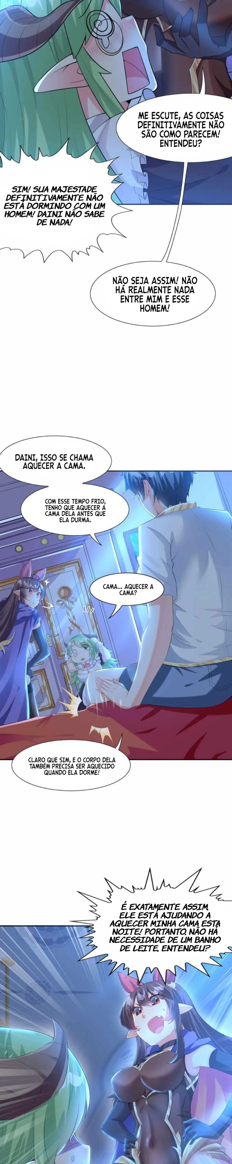 Meu Harem é Composto Inteiramente por Vilãs Demônios Capítulo 3 Página 7