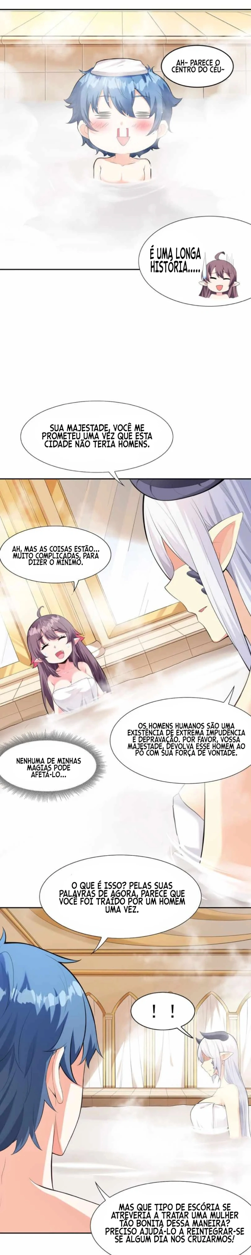Meu Harem é Composto Inteiramente por Vilãs Demônios Capítulo 4 Página 3
