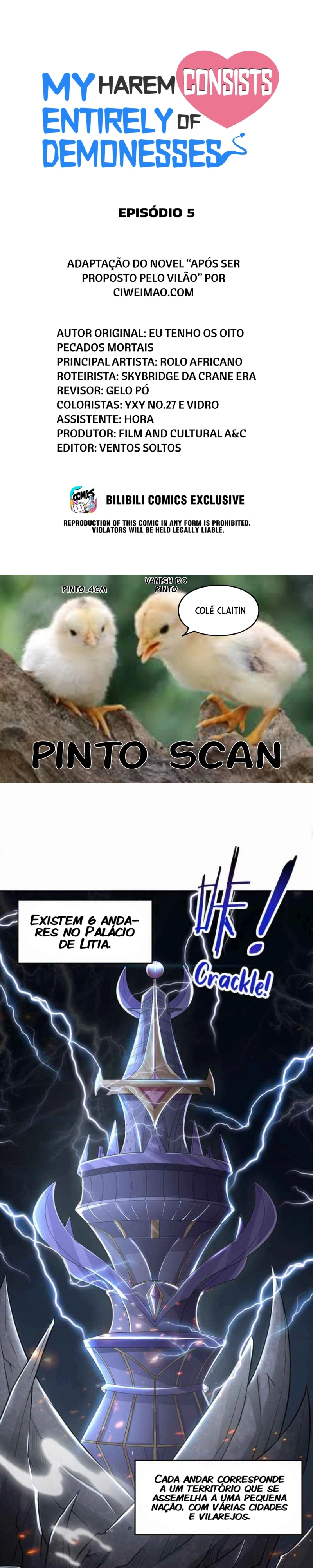 Meu Harem é Composto Inteiramente por Vilãs Demônios Capítulo 5 Página 1