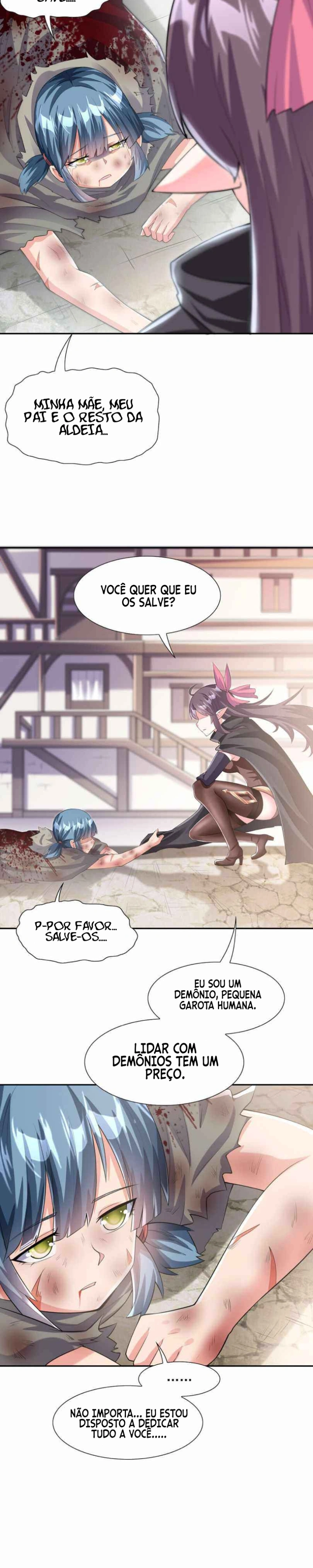 Meu Harem é Composto Inteiramente por Vilãs Demônios Capítulo 5 Página 18