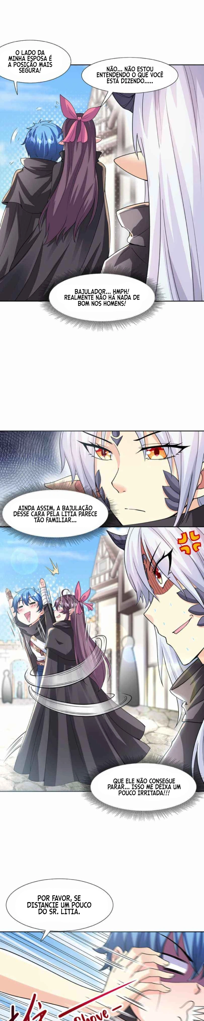 Meu Harem é Composto Inteiramente por Vilãs Demônios Capítulo 5 Página 6