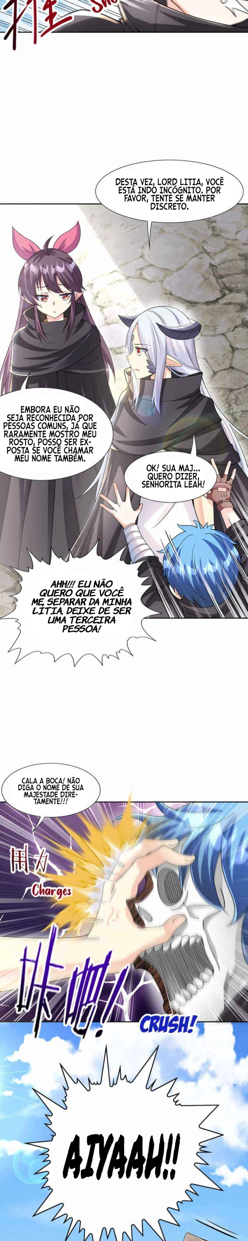 Meu Harem é Composto Inteiramente por Vilãs Demônios Capítulo 5 Página 7