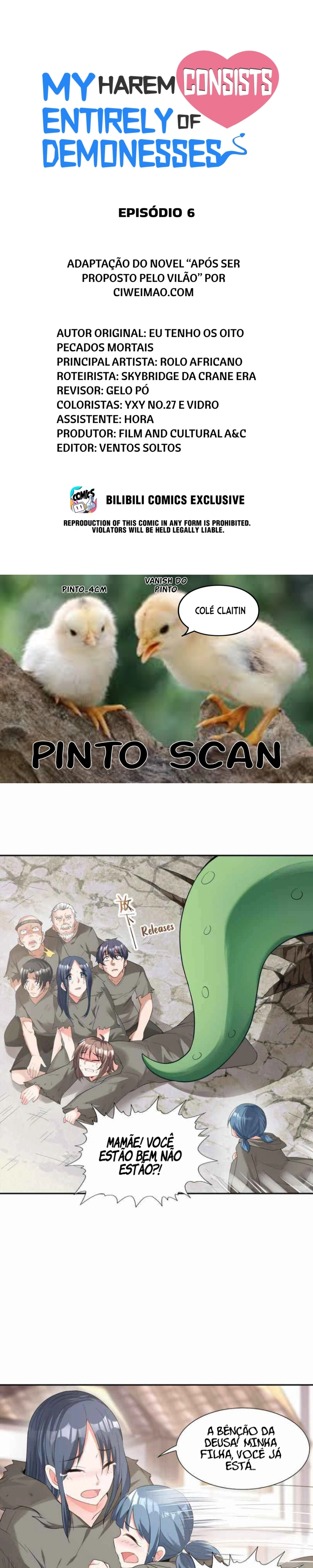 Meu Harem é Composto Inteiramente por Vilãs Demônios Capítulo 6 Página 1