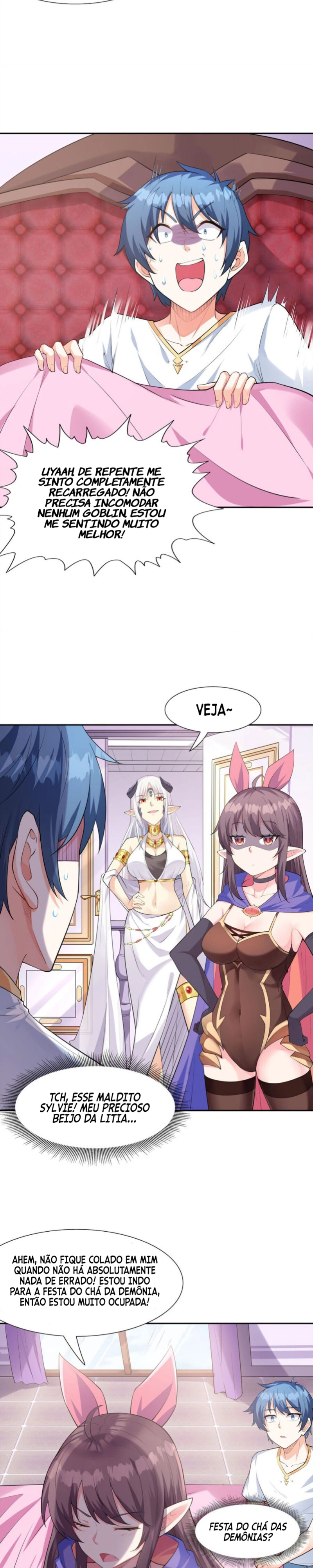 Meu Harem é Composto Inteiramente por Vilãs Demônios Capítulo 7 Página 16