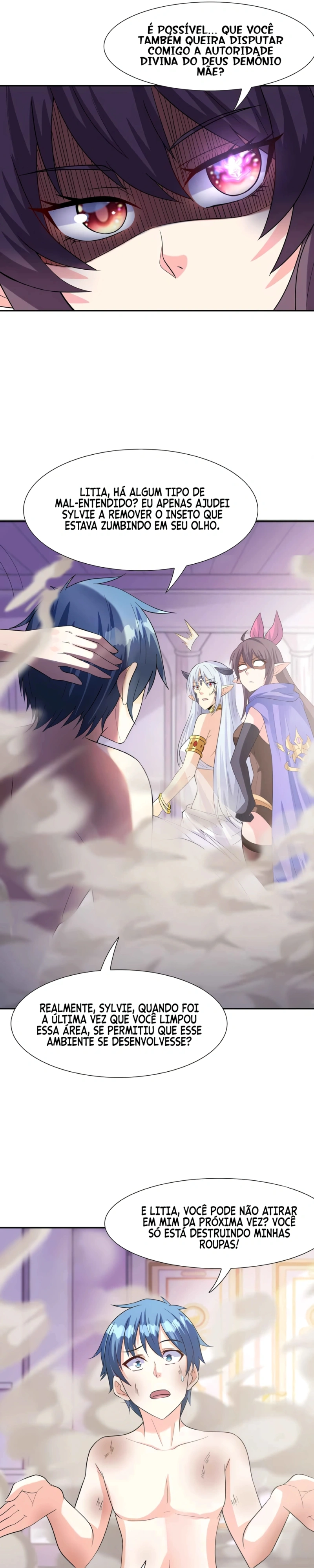 Meu Harem é Composto Inteiramente por Vilãs Demônios Capítulo 9 Página 12