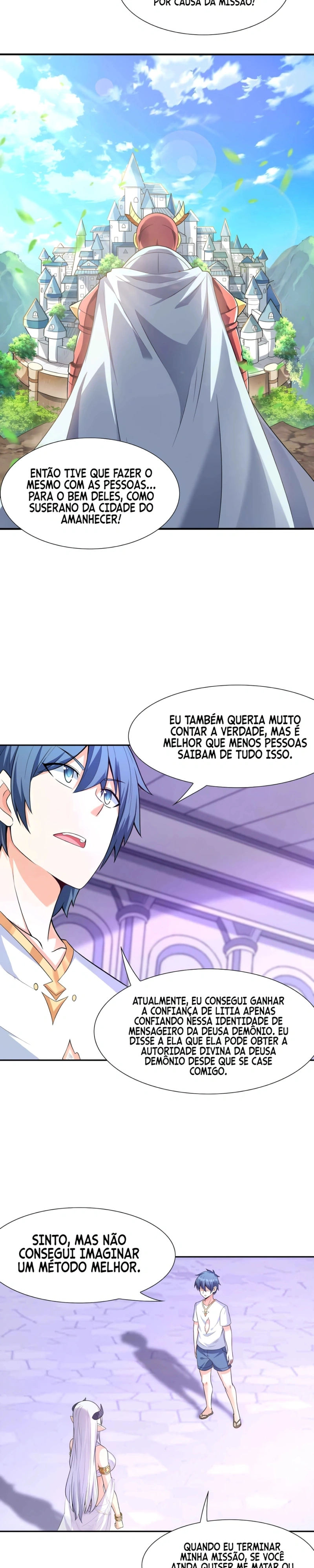 Meu Harem é Composto Inteiramente por Vilãs Demônios Capítulo 9 Página 6