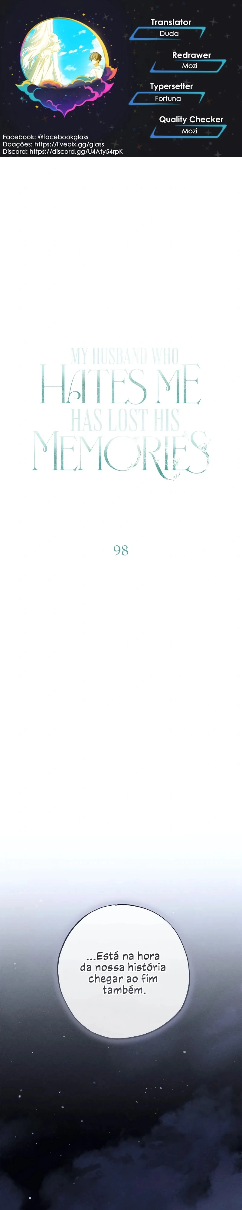 Meu Marido Que Me Odeia Perdeu Suas Memórias Capítulo 98 Página 1