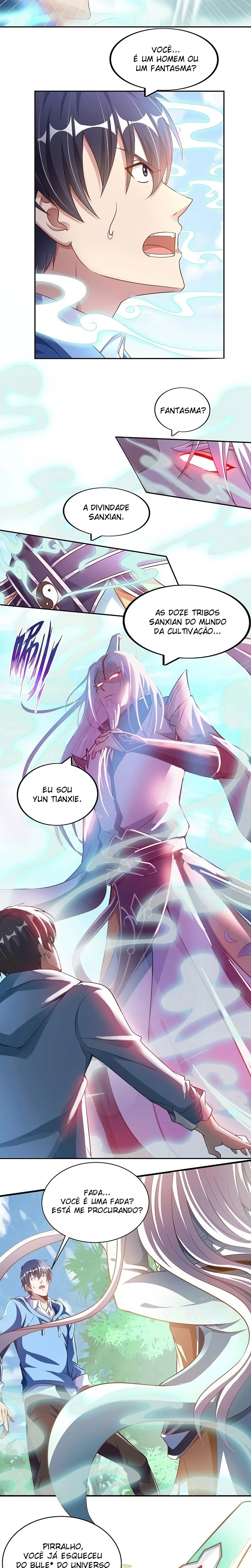 Meu Mestre é uma Divindade Capítulo 1 Página 11