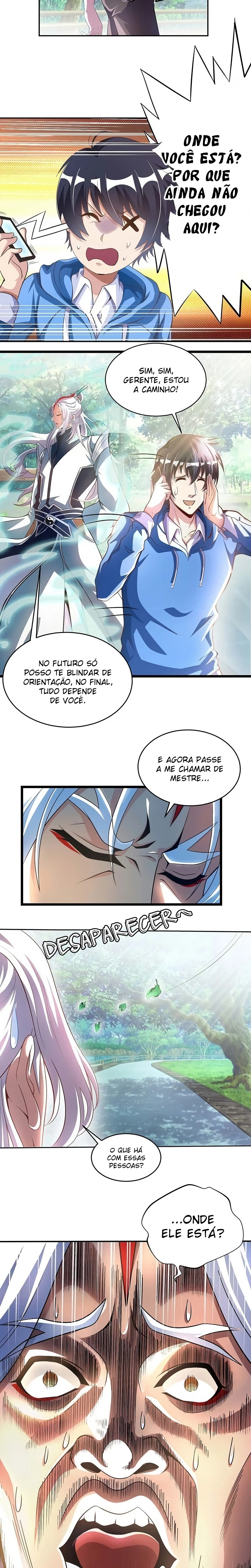 Meu Mestre é uma Divindade Capítulo 1 Página 16