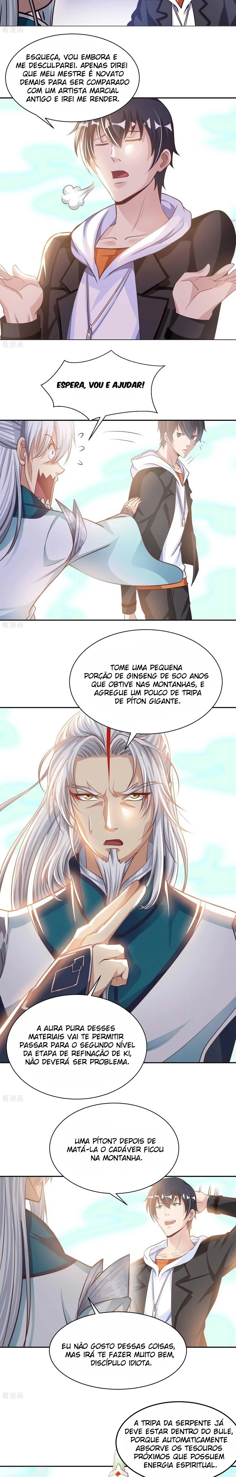 Meu Mestre é uma Divindade Capítulo 20 Página 4