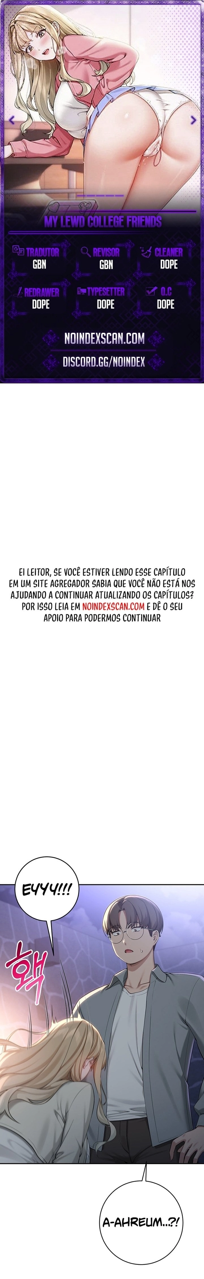 Meus amigos de faculdade obscenos Capítulo 12 Página 1