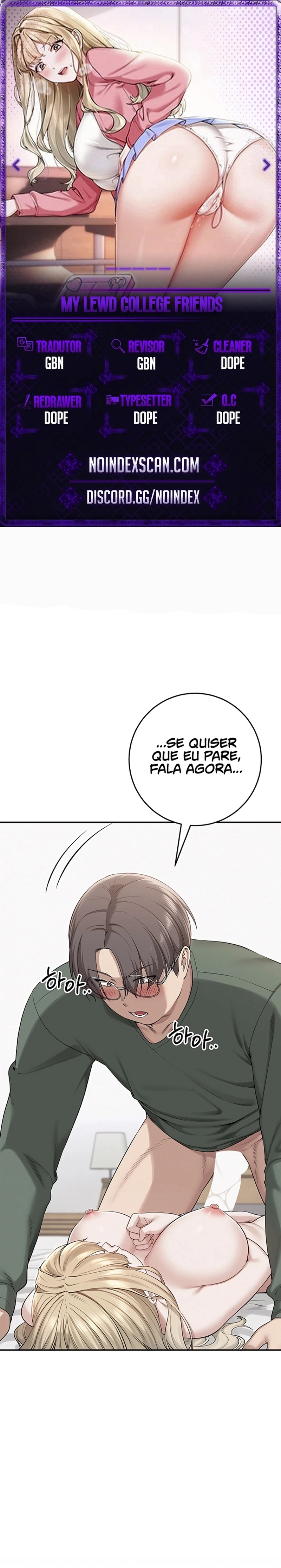 Meus amigos de faculdade obscenos Capítulo 5 Página 1