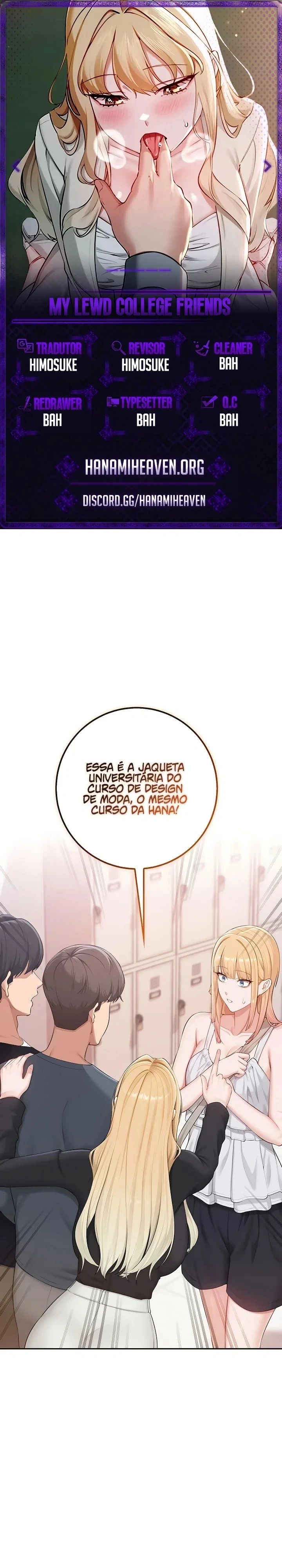 Meus amigos de faculdade obscenos Capítulo 56 Página 1