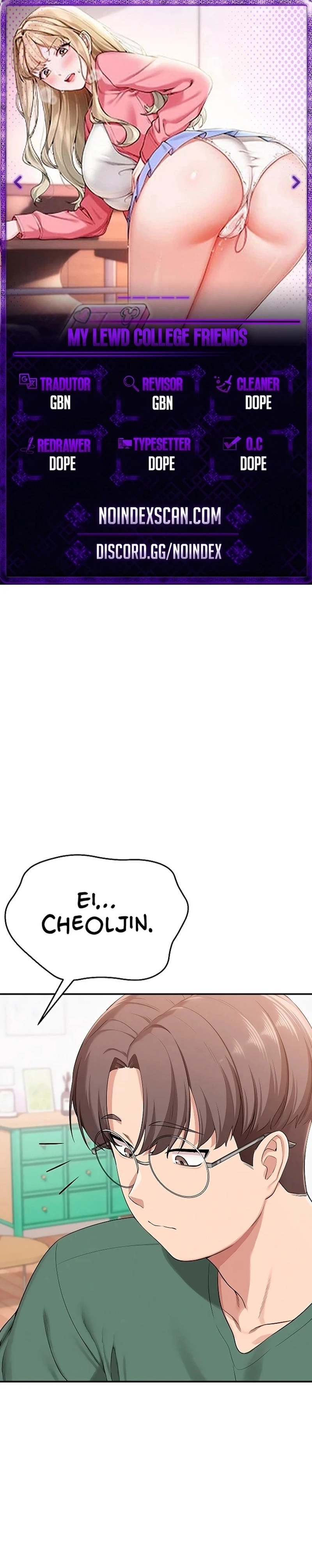 Meus amigos de faculdade obscenos Capítulo 6 Página 1