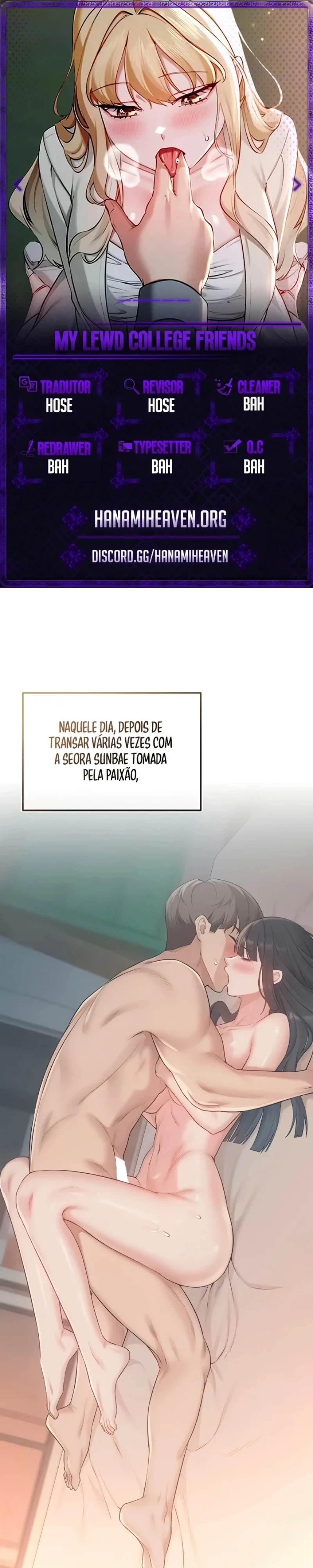 Meus amigos de faculdade obscenos Capítulo 62 Página 1