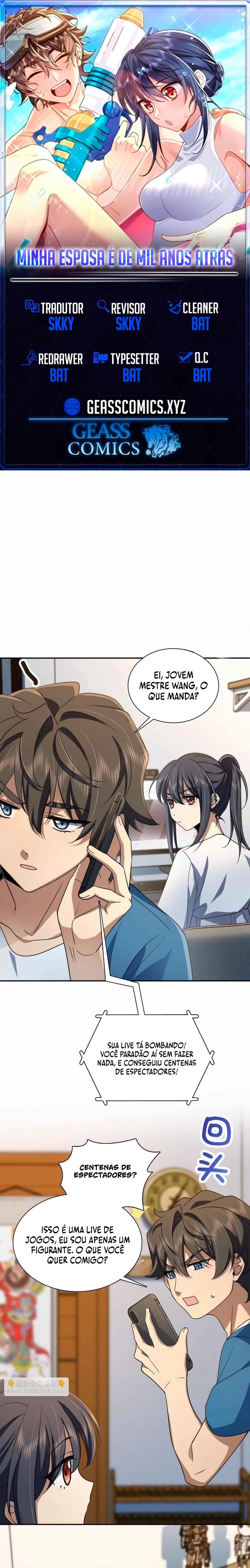 Minha esposa é de mil anos atrás Capítulo 134 Página 1
