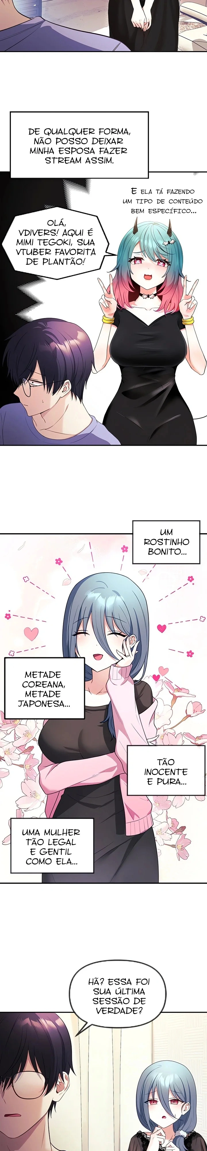 Minha esposa é VTuber Capítulo 0.5 Página 2