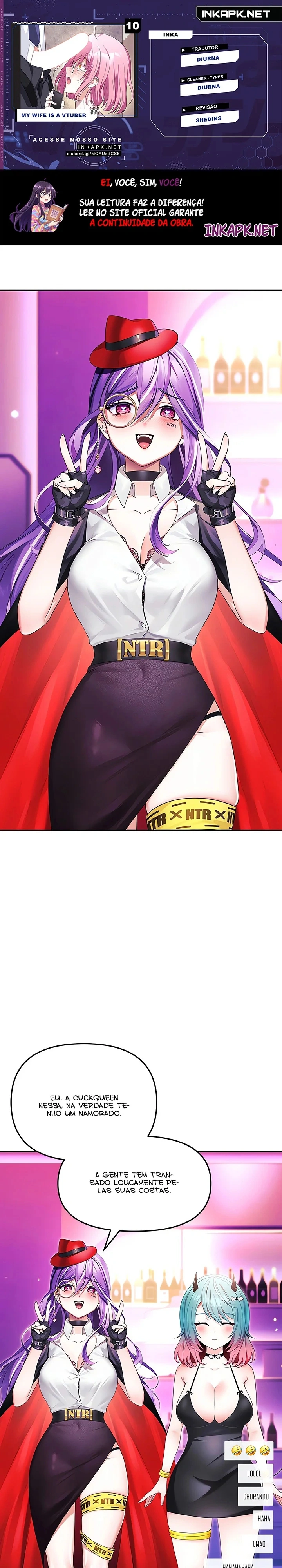 Minha esposa é VTuber Capítulo 10 Página 1