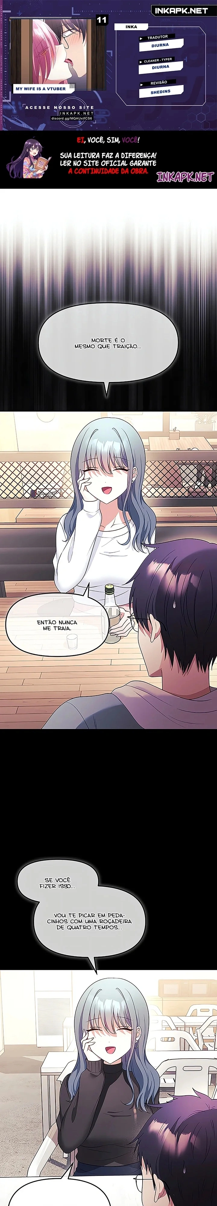 Minha esposa é VTuber Capítulo 11 Página 1