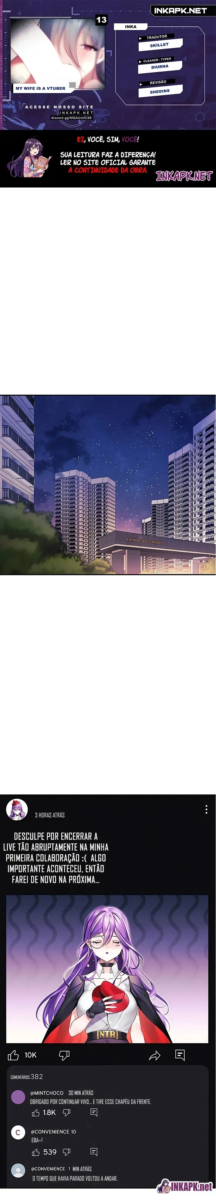 Minha esposa é VTuber Capítulo 13 Página 1
