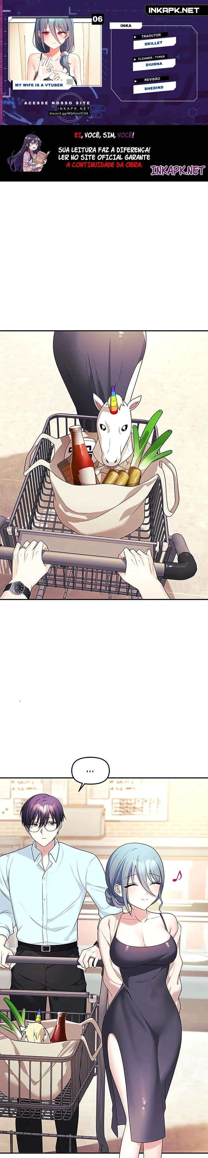 Minha esposa é VTuber Capítulo 6 Página 1