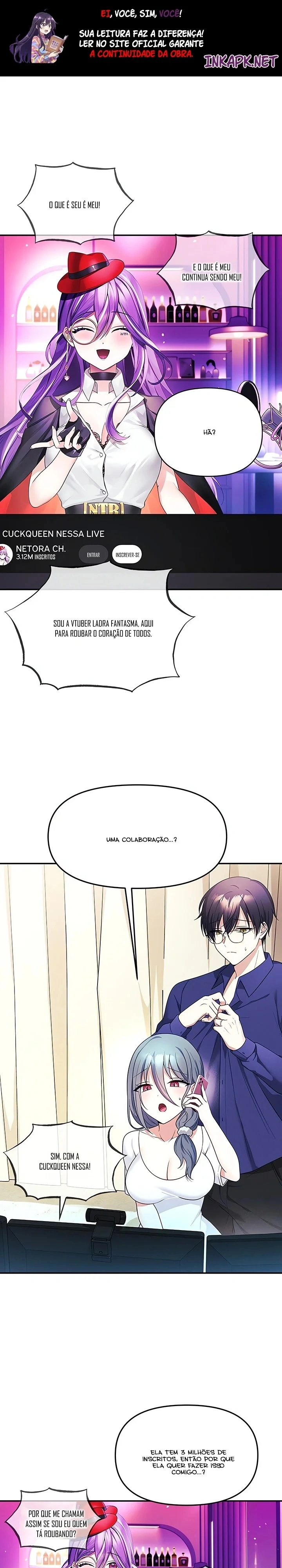 Minha esposa é VTuber Capítulo 7 Página 1