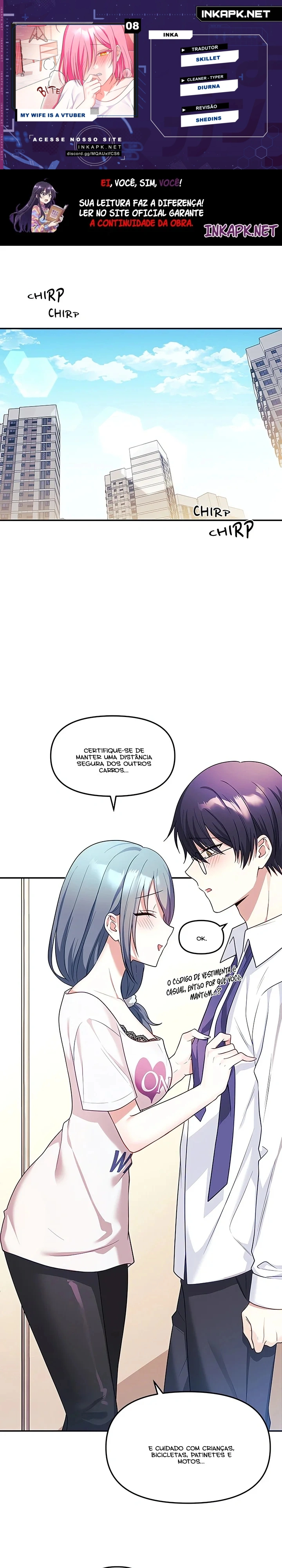 Minha esposa é VTuber Capítulo 8 Página 1
