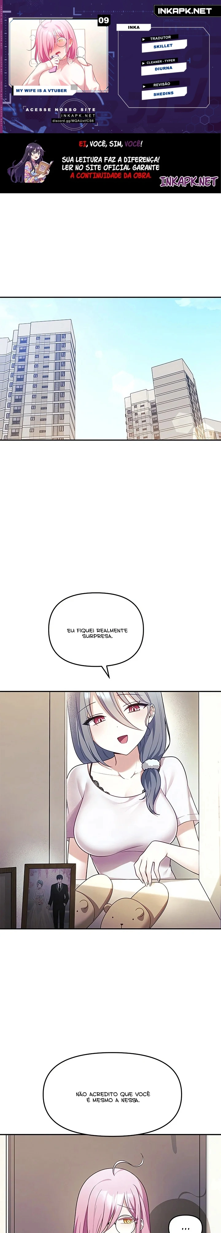 Minha esposa é VTuber Capítulo 9 Página 1