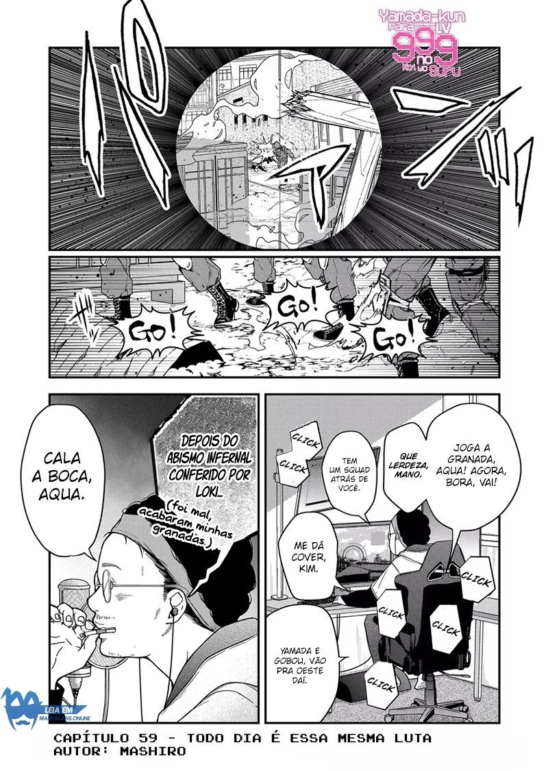 Minha História de Amor com Yamada-kun Nível 999 Capítulo 59 Página 2