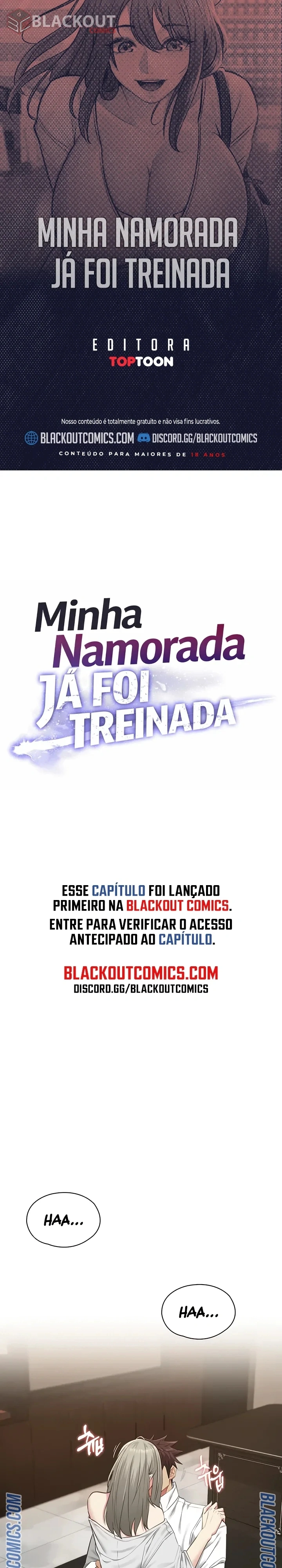 Minha Namorada Já Foi Treinada Capítulo 34 Página 1