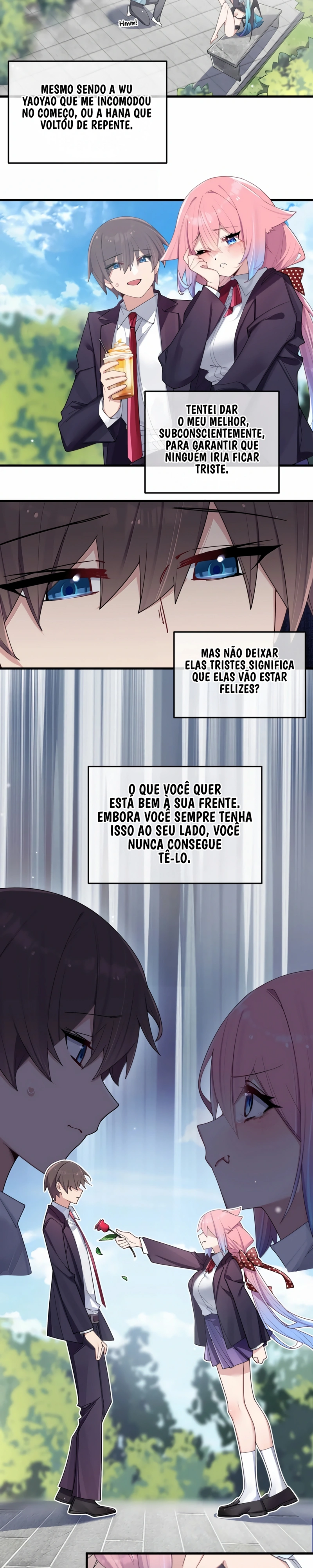 Minhas Namoradas de Mentira Defendendo seus Ataques Capítulo 151 Página 4