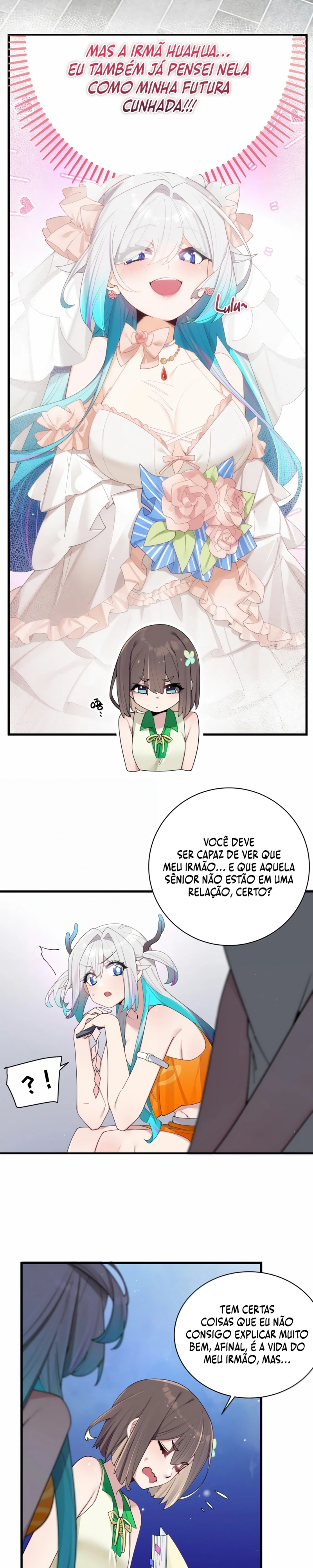 Minhas Namoradas de Mentira Defendendo seus Ataques Capítulo 152 Página 6