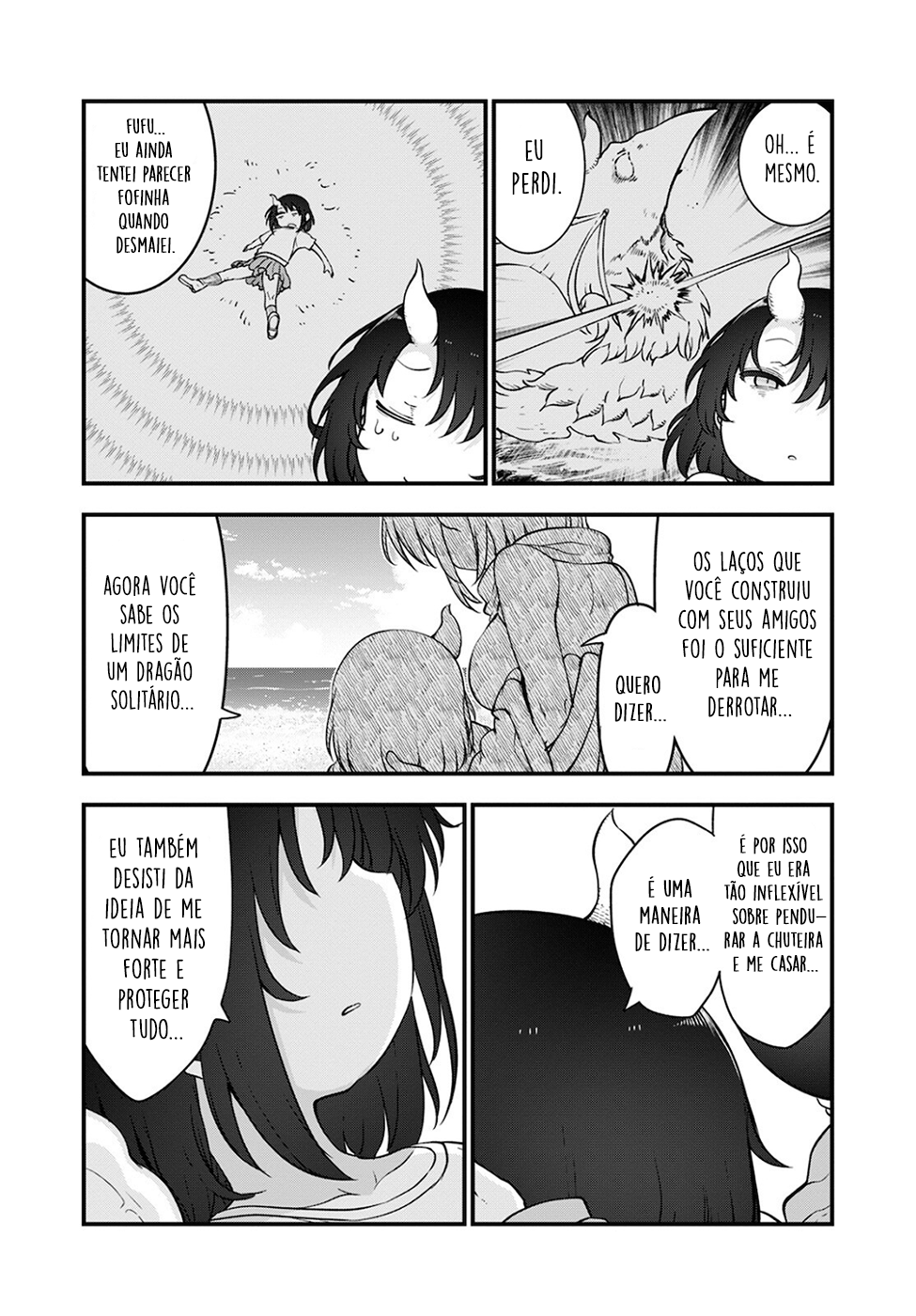 Miss Kobayashi's Dragon Maid Capítulo 113 Página 3